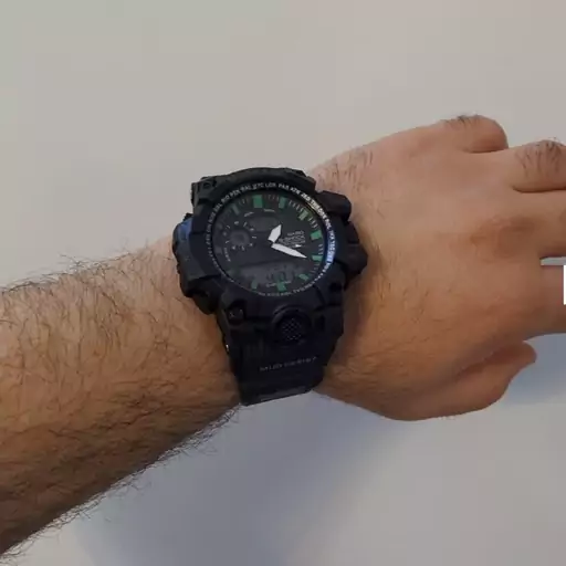 ساعت مچی مردانه جیشاک کاسیو Casio دوزمانه ژاپن