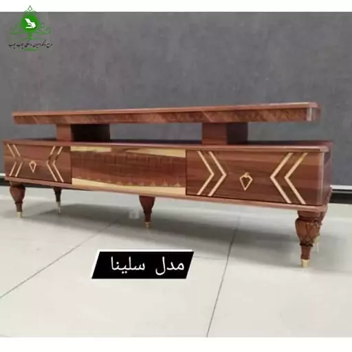  میز تلویزیون MDF مدل سلینا  (پرداخت کرایه پس از تحویل)