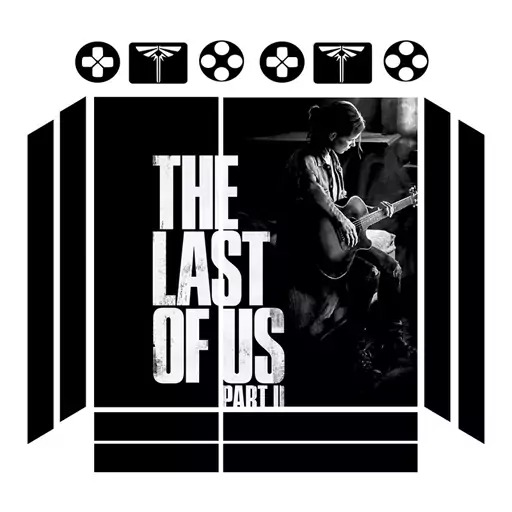 اسکین(برچسب)Playstation 4-مدل فت -طرحLAST OF US -کد01-سفارشی