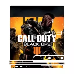 اسکین(برچسب)Playstation 3-مدل اسلیم-طرحcall of duty -کد01-سفارشی