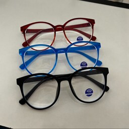 عینک بلوکات بدون نمره، محافظ چشم در برابر اشعه ماورا بنفش و نور آبی مانیتور و صفحه نمایش گوشی کیفیت عالی مدل 3141