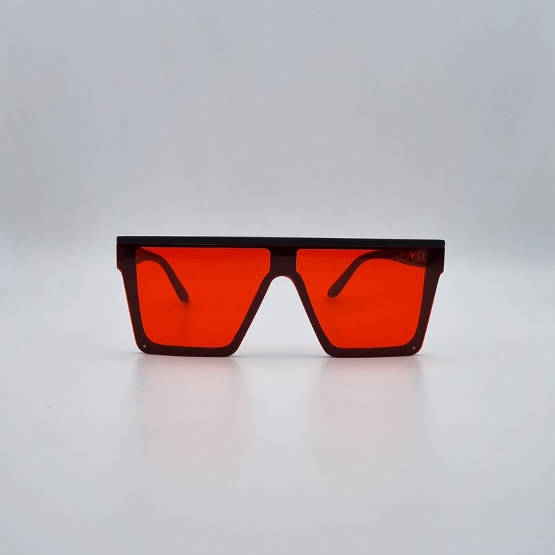 عینک آفتابی وای اس ال رنگ قرمز طراحی اصلی مدل مربع اسپرت مردانه و زنانه 
