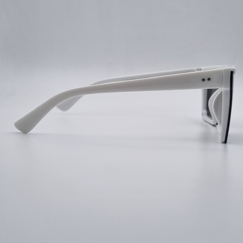 عینک آفتابی وای اس ال رنگ سفید جیوای لولا کائوچو مدل مربع اسپرت مردانه و زنانه 