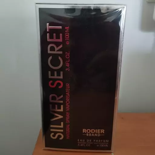 ادکلن مردانه رودیر سیلورسکرت (سیلورسنت) Silver Secret حجم 100 میلی لیتر