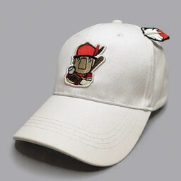 کلاه کپ مدل بیسبال سفید اورجینال کد 3720