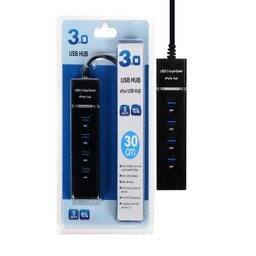 هاب 4 پورت USB3.0 مدل 1040  مشکی رنگ