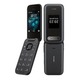 گوشی موبایل Nokia مدل 2660 Flip دو سیم کارت - مشکی - اصلی (FA)