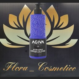افتر شیو مردانه آگیوا  AGIVA  مدل  EXCLUSIVE  مرطوب کننده پوست صورت ساخت کشور ترکیه ( 400 ML )  