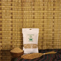 برنج قهوه ای سبوسدار - 900 گرمی  - (نمونه تست پخت) - پاک شده با دستگاه - محصول گیلان