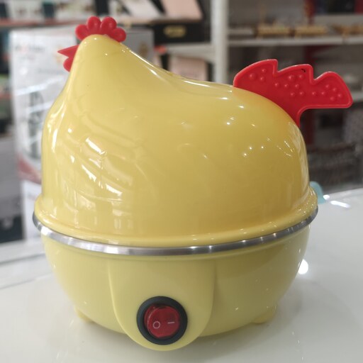 تخم مرغ آب پز کن7 عددی  EGG POACHER  طرح مرغ