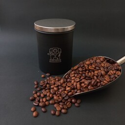 میکس ویژه قهوه 80درصد ربوستا 20درصد عربیکا به همراه بانکه قهوه 