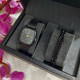 ساعت مچی مردانه کاسیو Casio مشکی همراه دستبند
