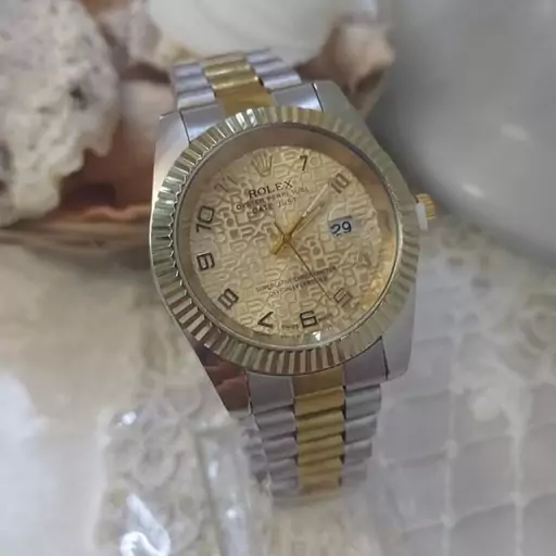 ساعت مردانه رولکس Rolex طلایی