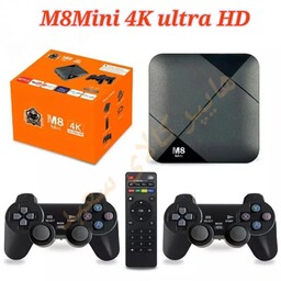 اندروید باکس و گیم باکس M8Mini 4KUltra HD- اورجینال 