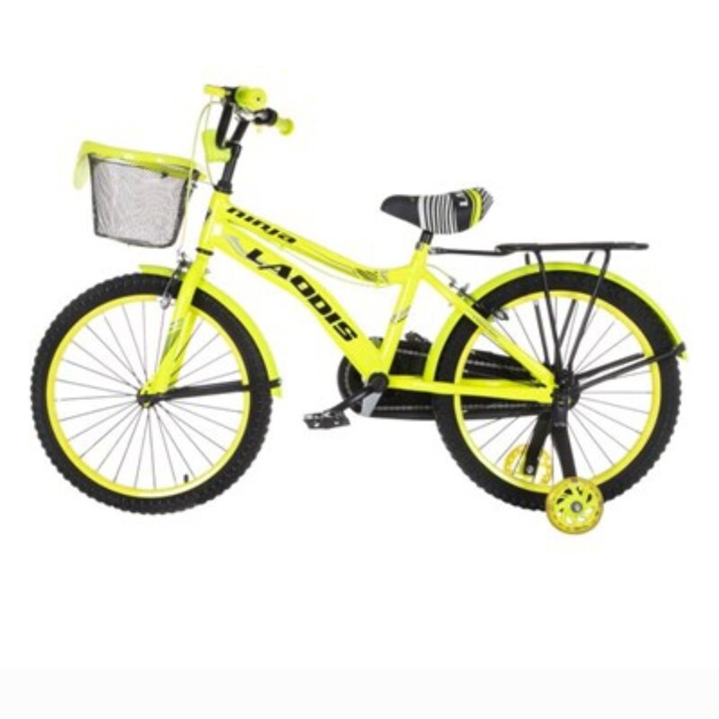 دوچرخه شهری لاودیس سایز 20 زرد مدل ZR20133 laodis