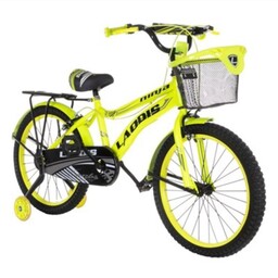 دوچرخه شهری لاودیس سایز 20 زرد مدل ZR20133 laodis