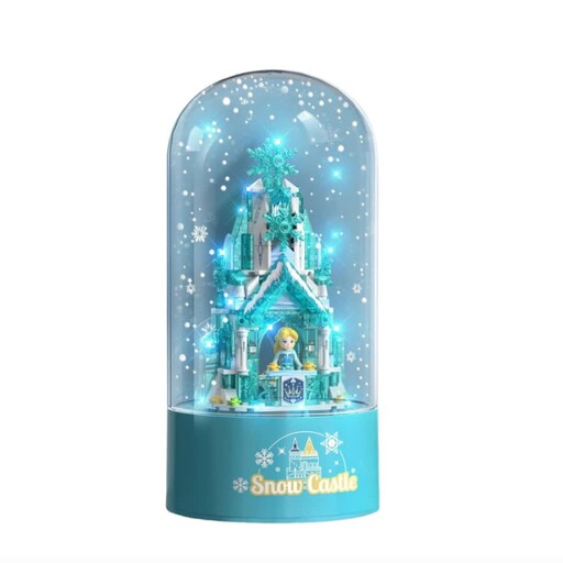 لگو گوی موزیکال طرح قلعه برفی 301 قطعه snow castle