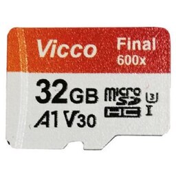 کارت حافظه microSDHC ویکومن مدل Final 600X کلاس 10 استاندارد UHS-I U3 سرعت 90MBps ظرفیت با گارانتی مادام العم32 گیگابایت