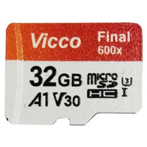 کارت حافظه microSDHC ویکومن مدل Final 600X کلاس 10 استاندارد UHS-I U3 سرعت 90MBps ظرفیت با گارانتی مادام العم32 گیگابایت