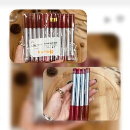 رژ لب مدادی کیفیت عالی پوکه چوبی با رنگ های زیبا 