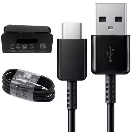 کابل شارژر تایپ سی  SAMSUNG TYPE-C اورجینال اصلی سوپر فست  اصلی ساخت ویتنام  type c سیم شارژ  qc3 usb 3