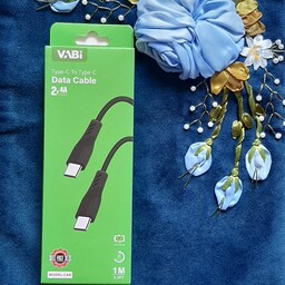 کابل دو سر تایپ سی فست شارژ VABI  با کیفیت درجه یک 
