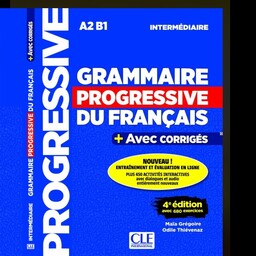 کتاب گرامر پروگرسیو اینترمدیت grammar progressive du francIs