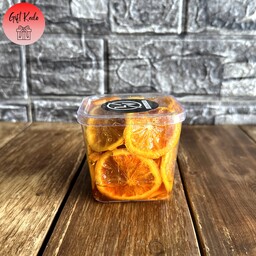 ترشک اسلایس پرتقال مزه با شیره  بسته تک نفره 250 گرمی 