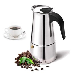 قهوه جوش استیل 2کاپ روگازی 
