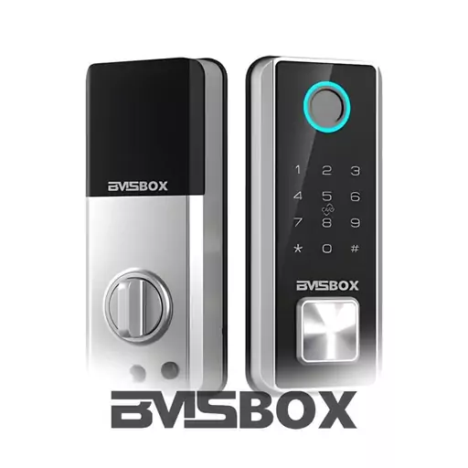 قفل دیجیتال و دستگیره هوشمند درب حیاطی برند BMSBOX مدل SLV103