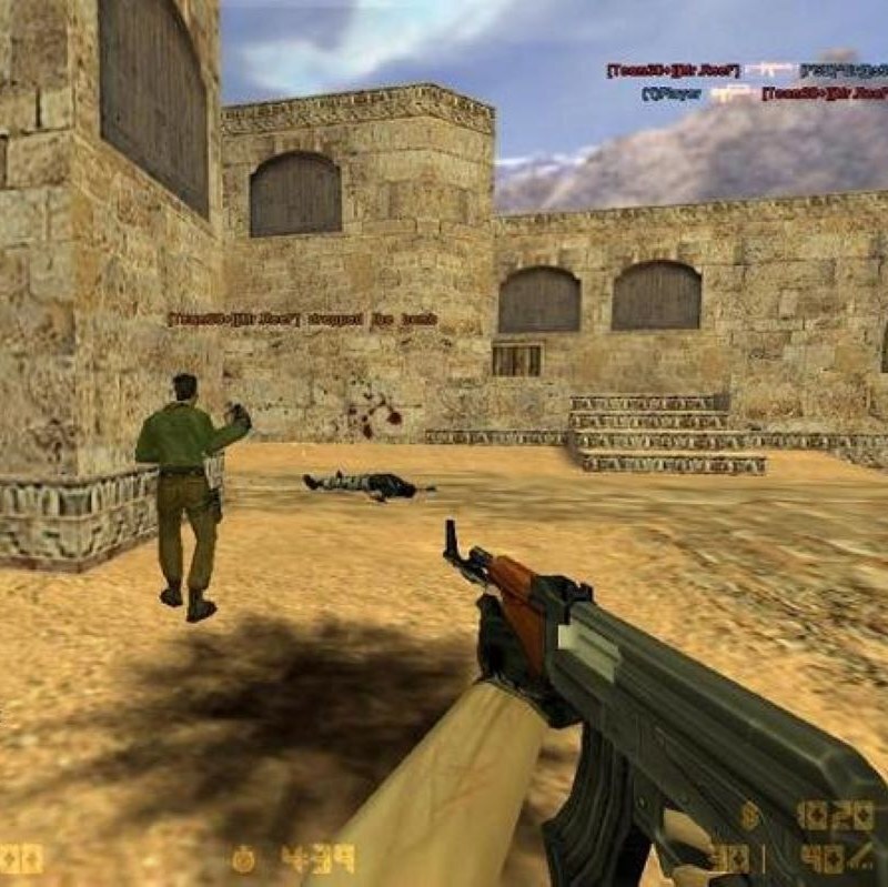بازی کامپیوتری کانتر استریک Counter Strike 1.6