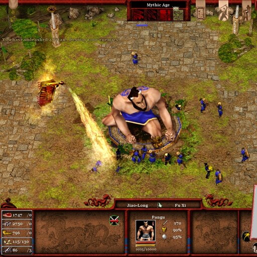 بازی استراتژیک عصر افسانه ها توسعه یافته age of mythology Extended