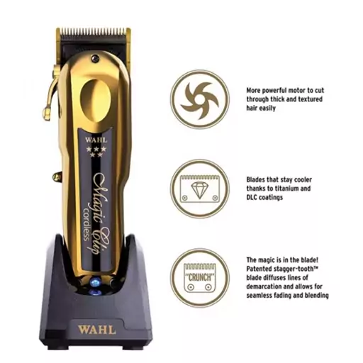 ماشین اصلاح وال-مجیک کلیپ کردلس گلد Magic Clip Cordless Gold اصلی