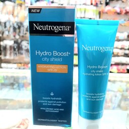 ضد آفتاب بیرنگ هیدرو بوست نوتروزنا نیتروژنا spf 25 آبرسان قوی Neutrogena