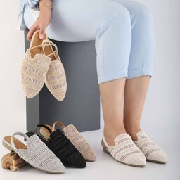 صندل مدل گیپوری خطی(37تا40) - صندل دخترانه - صندل زنانه - صندل گیپوری- کفش طرح جدید - کفش - کفش زنانه