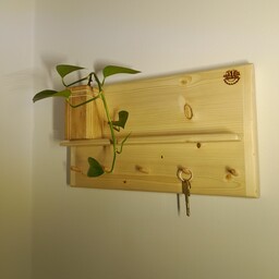 کاور جعبه فیوز و جا کلیدی  چوبی،جهت تبدیل جعبه فیوز به یک شلف چوبی شیک و زیبا