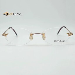 عینک طبی زنانه بدون دور برند owp desgin کد 1725 rimless