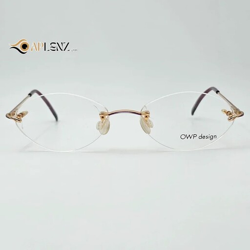 عینک طبی زنانه بدون دور برند owp desgin کد 1725 rimless