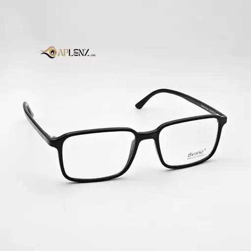 عینک نشکن طبی مردانه-زنانه کائوچو برند دیورسو diverso memory Eyewear شفاف کد 1716