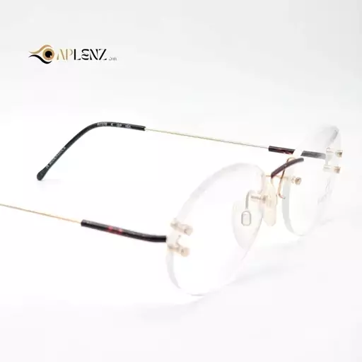 عینک طبی مردانه-زنانه گرد بدون دور برند RODENSTOCK کد 1749 rimless