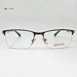 عینک طبی فلزی GAMB RON مردانه-زنانه کد 1807 عینک طبی مردانه-زنانه