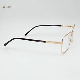 عینک طبی مردانه-زنانه فلزی VINCENZO طلایی کد 1803
