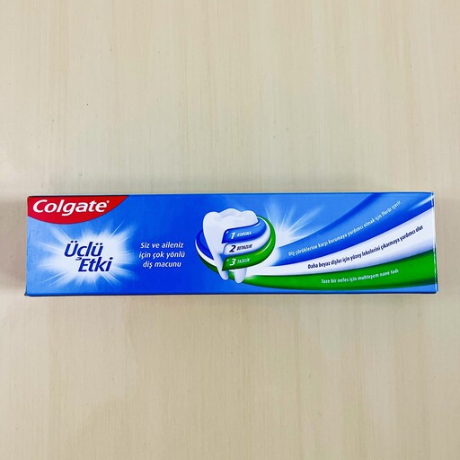 خمیر دندان Colgate مدل (123)  اورجینال حجم 100 میلی لیتر