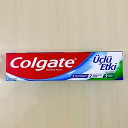 خمیر دندان Colgate مدل (123)  اورجینال حجم 100 میلی لیتر