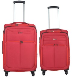 مجموعه دو عددی چمدان مدل BT136 سایز متوسط و کوچک