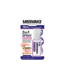 خشبوکننده دهان - Misswake میسویک - طعم اکالیپتوس - مدل -  Propolis - حجم 30 میل - اسپری جیبی خشبوکردن دهان - مناسب روزمر