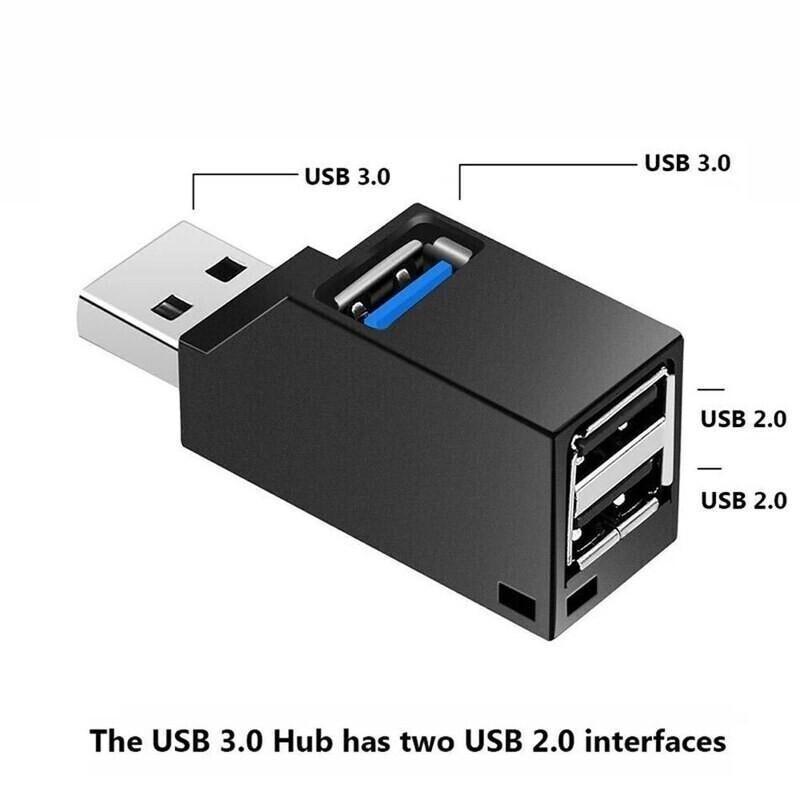 هاب 3 پورت USB3.0 مدل PRO2-U3 مشکی