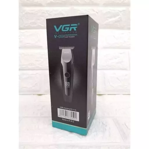 ماشین اصلاح موی سر و صورت VGR مدل V-059-مشکی