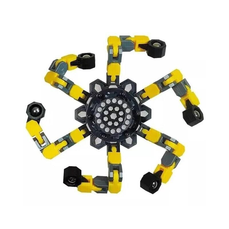 اسپینر رباتی مدل spider - زرد
