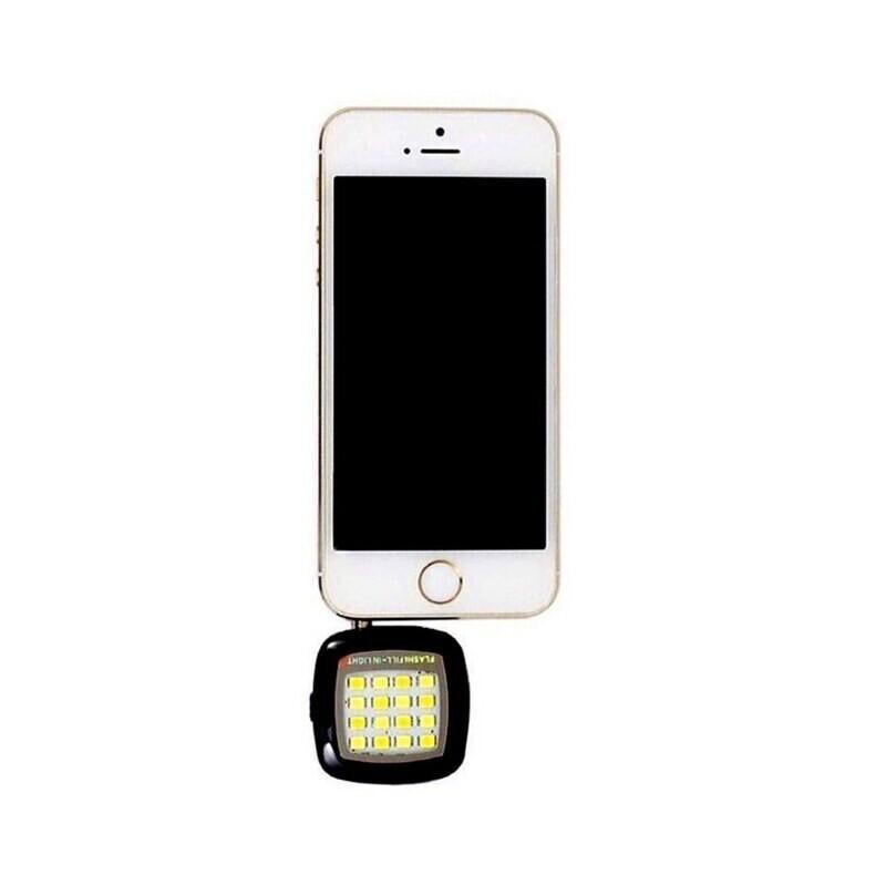 فلاش سلفی قابل حمل موبایل مدل Mini 16 LED